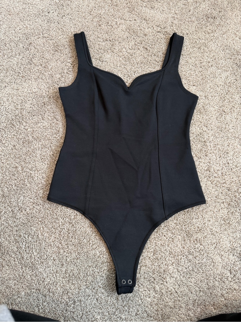 NWOT Abercrombie Black One-Piece Bodysuit